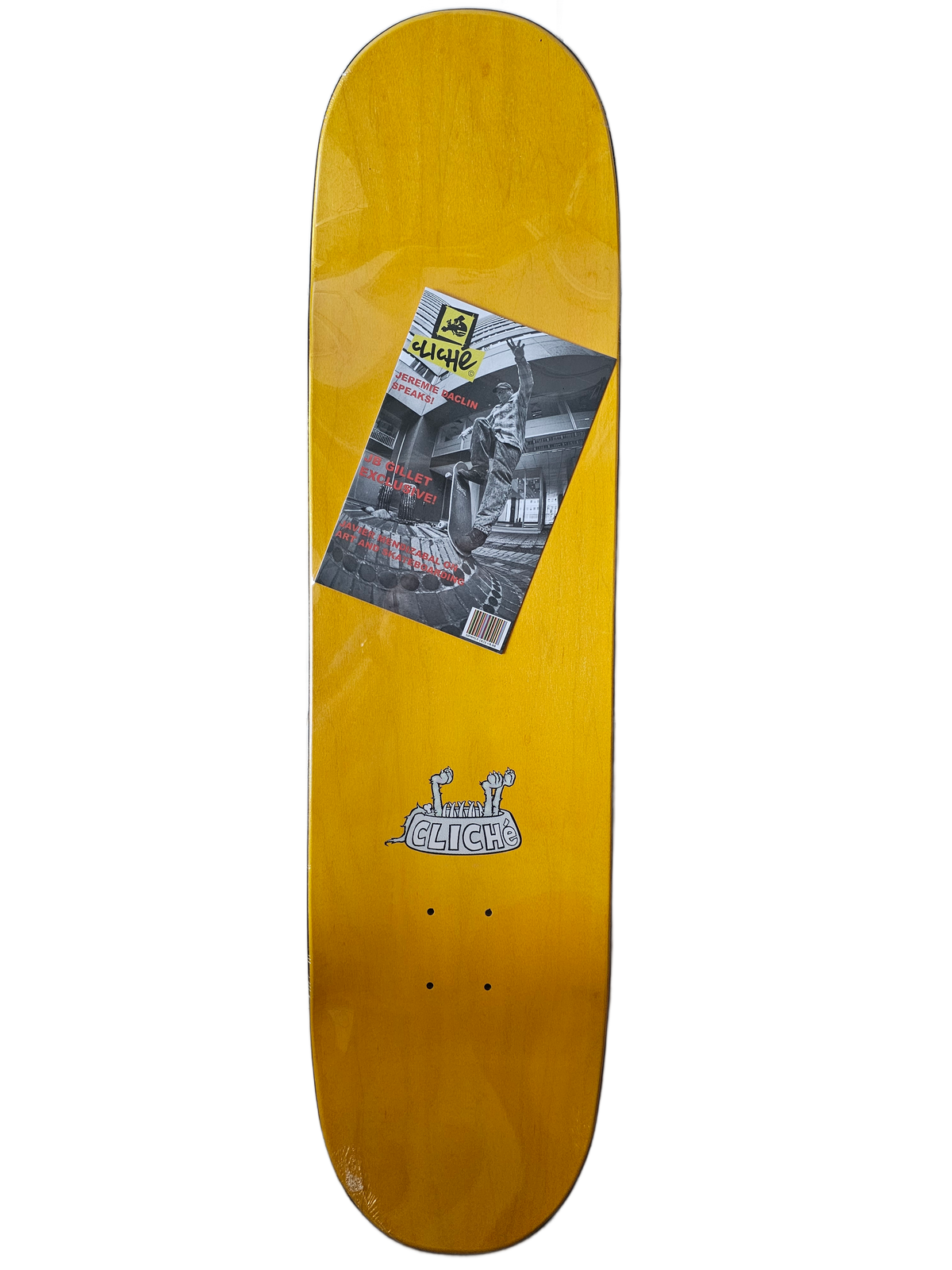 Cliché Marc McKee "Last Supper" Holographic Edition Skateboard Deck – 8.5"