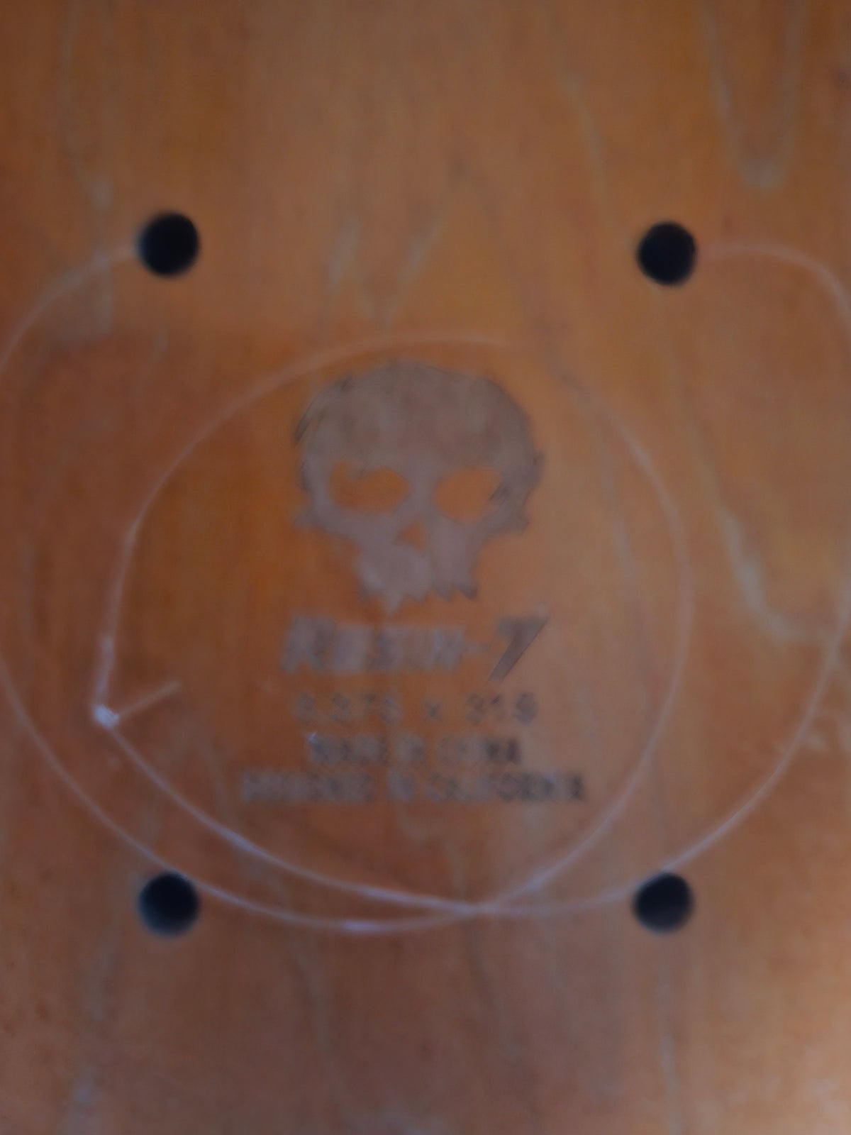 Zero Dane Burman Skateboard Deck | "Dead Presidents" Queen Graphic | 8.375"