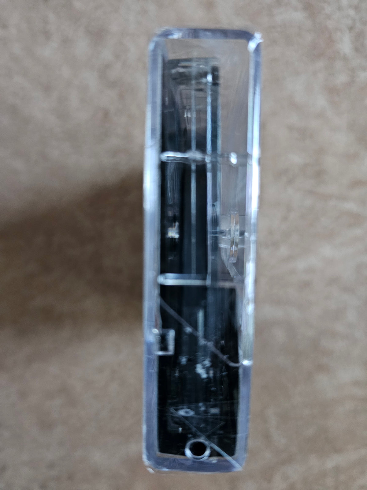 Cassette case cracking detail
