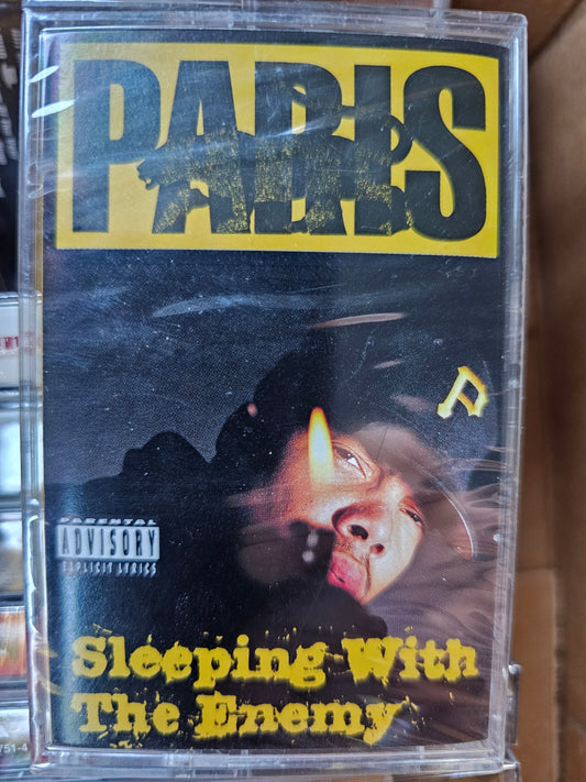 Paris cassette spine with title and catalog number