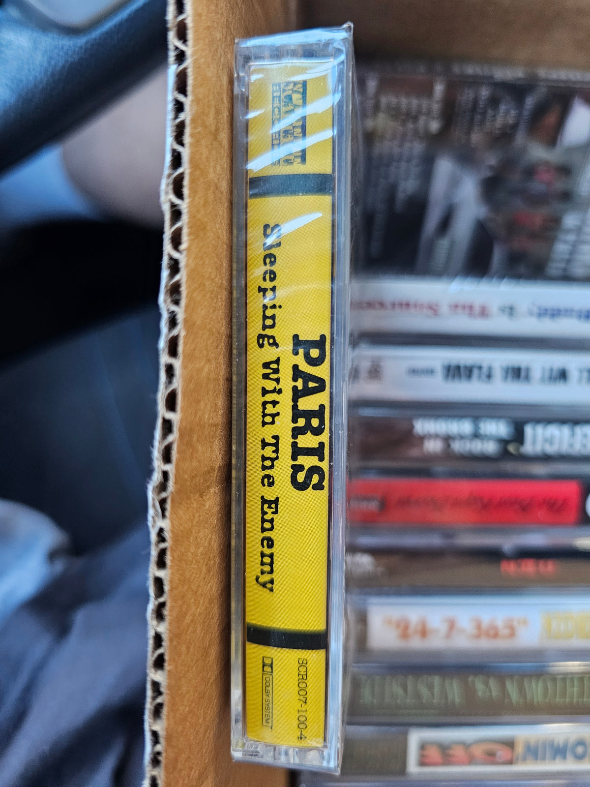 Paris Sleeping With The Enemy cassette front