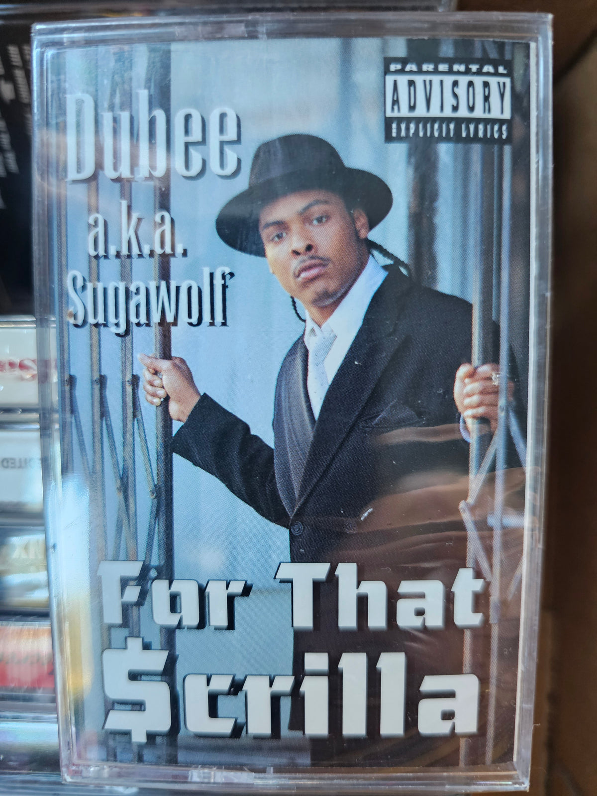 Dubee a.k.a. Sugawolf For That Scrilla cassette front