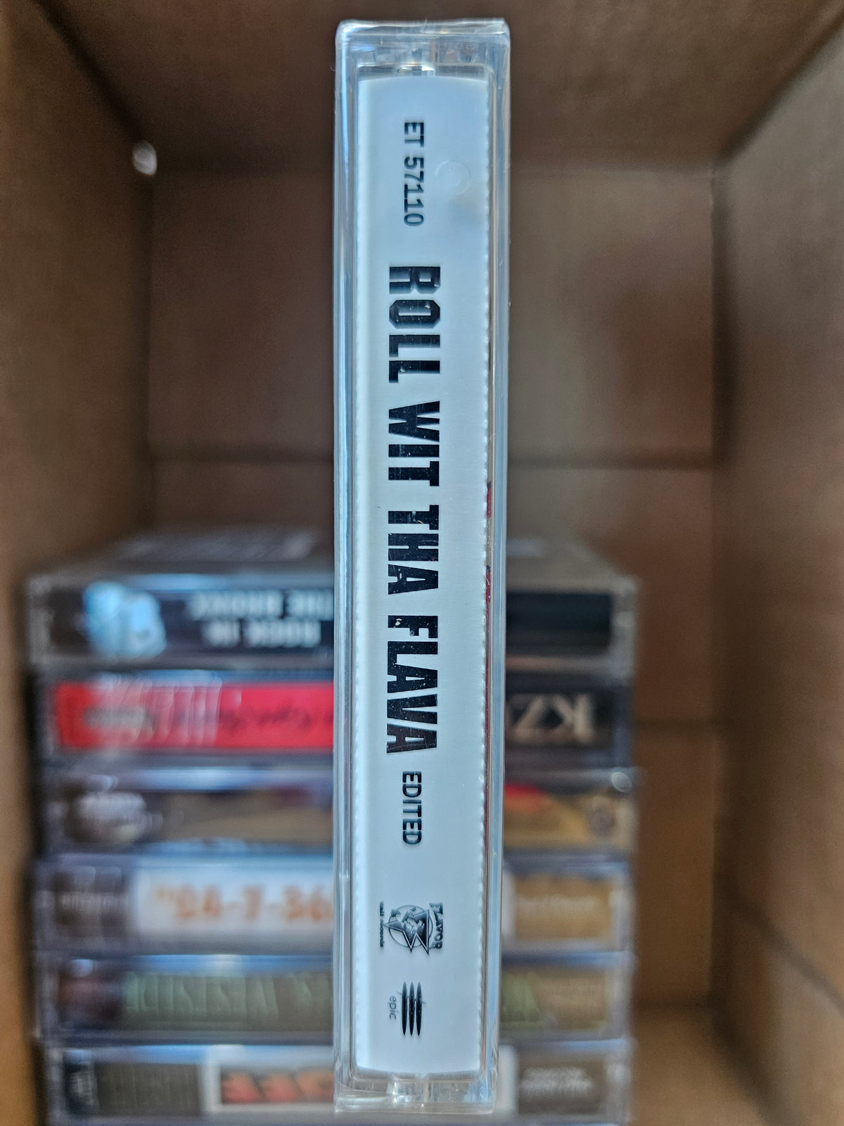 Roll Wit Tha Flava cassette back and track list