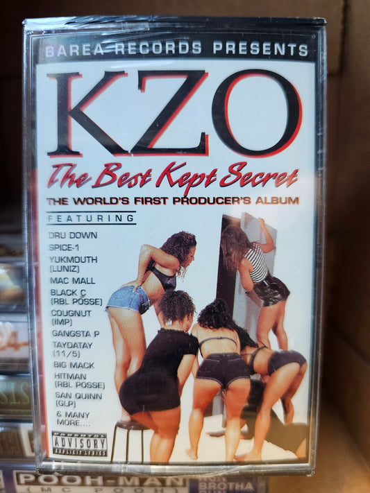 KZO The Best Kept Secret cassette spine BR 8100