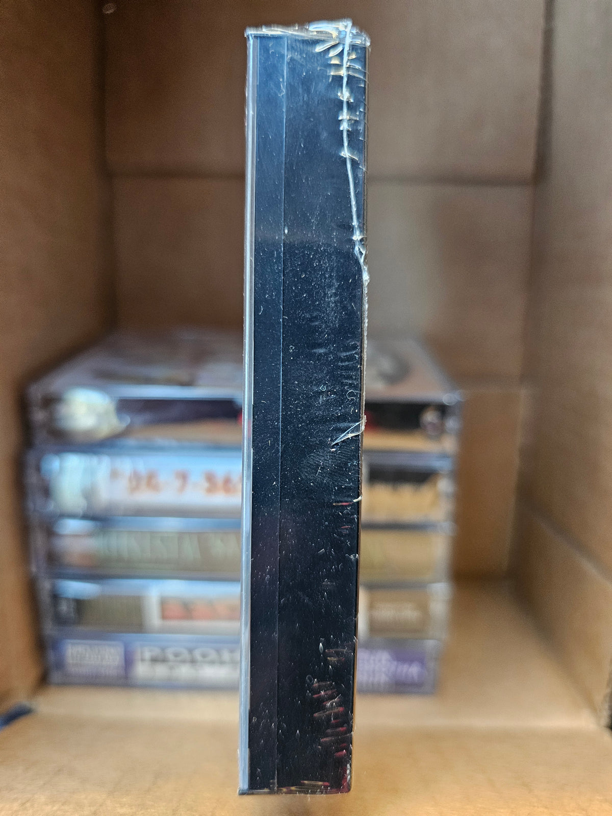 KZO cassette back with track list and copyright