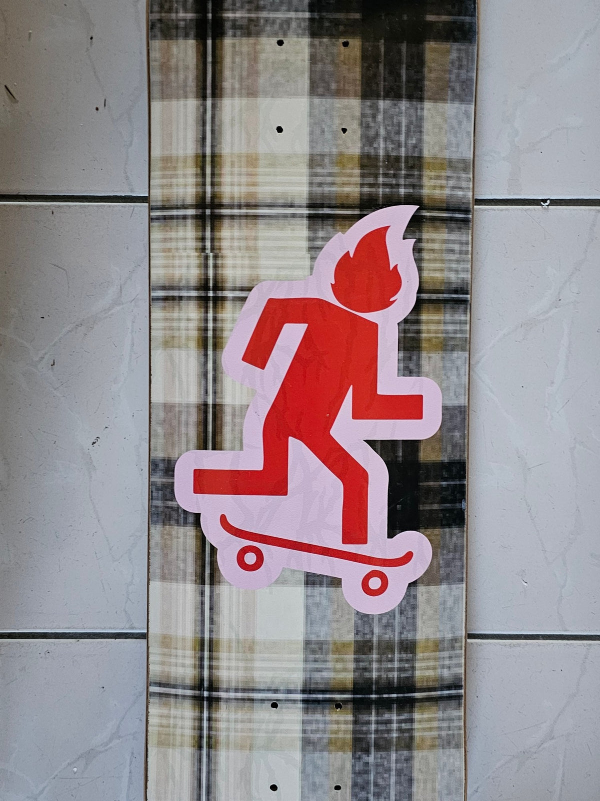 Cactus Jack "Plaid" Deck | 8.25"