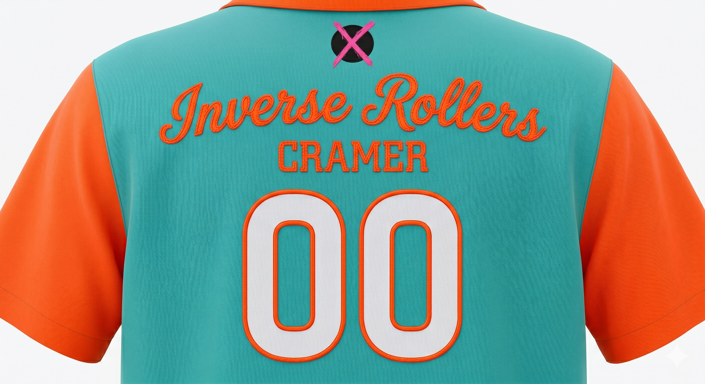 CRAMER #00 "Inverse Rollers" Bowling Shirt