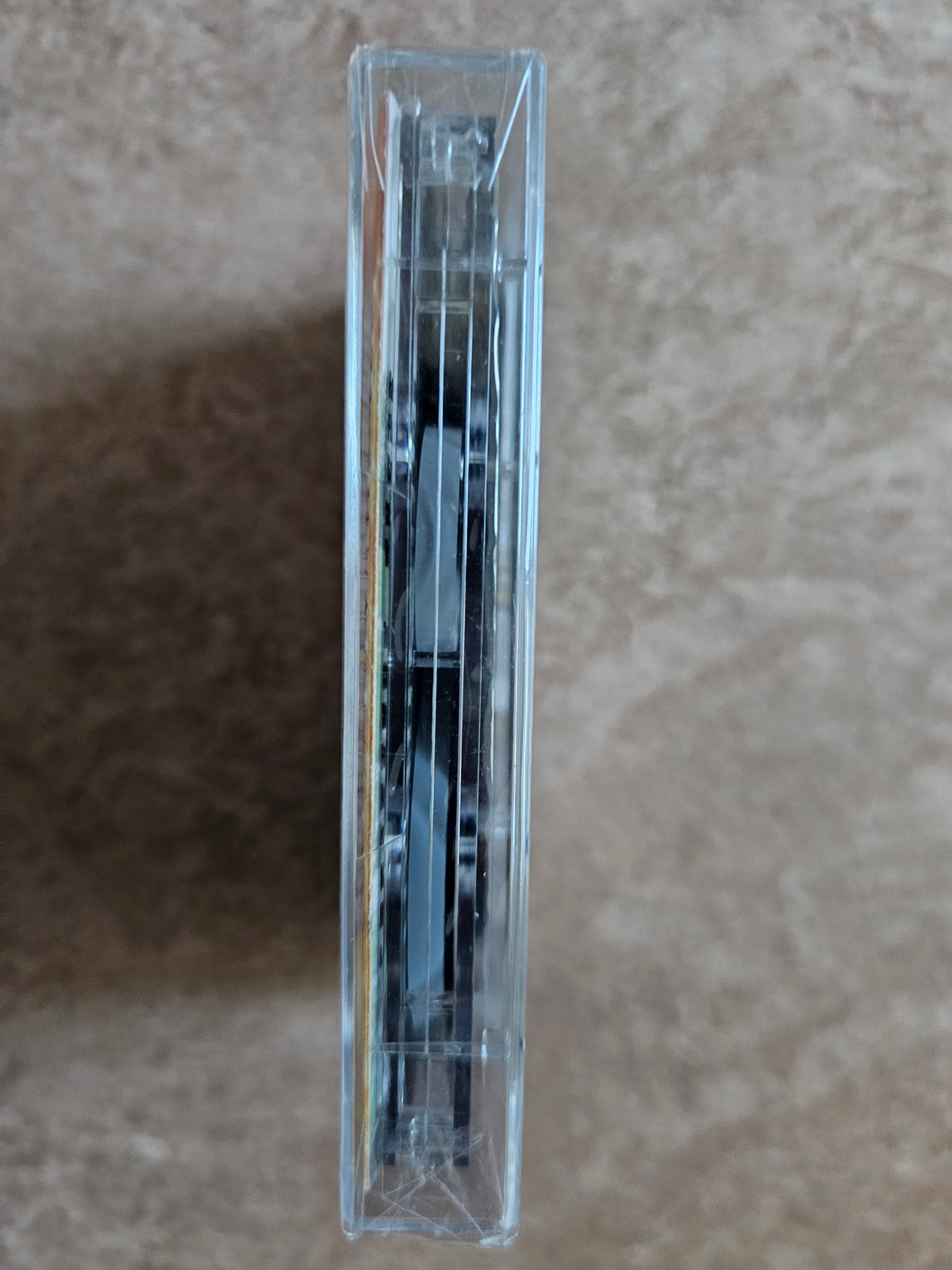 Cassette case edge with cracking