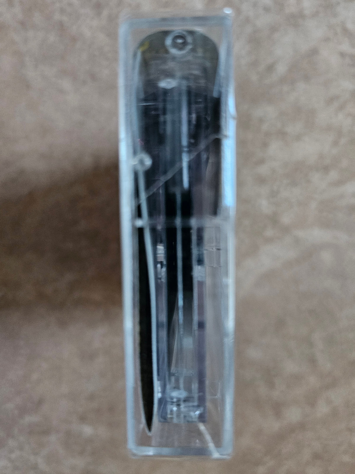 Cassette case edge damage detail