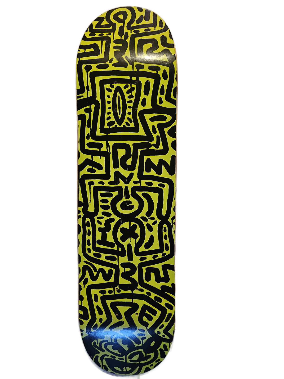 Diamond Supply Co. × Keith Haring "Mickey Mouse" Skateboard Deck - Yellow