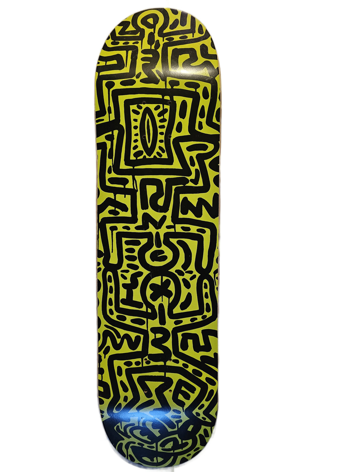 Diamond Supply Co. × Keith Haring "Mickey Mouse" Skateboard Deck - Yellow