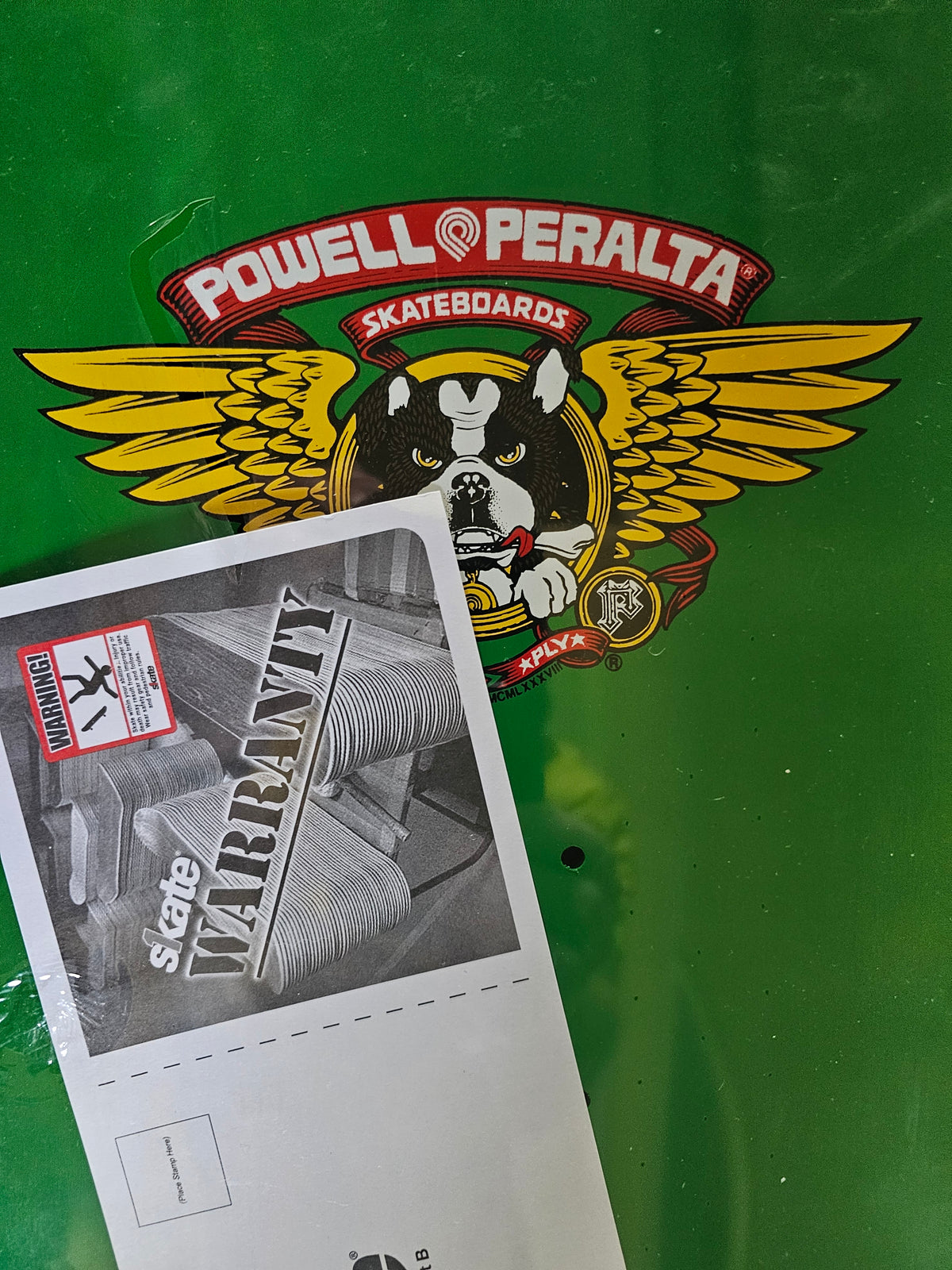 Powell Peralta Frankie Hill "Bulldog" Reissue Skateboard Deck - 10" (Green)