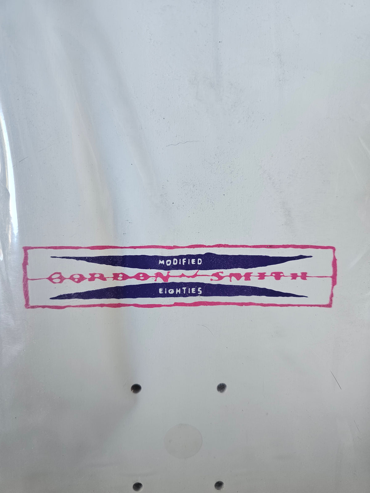 G&S Neil Blender "Coffee Break" Skateboard Deck – White (NOS)