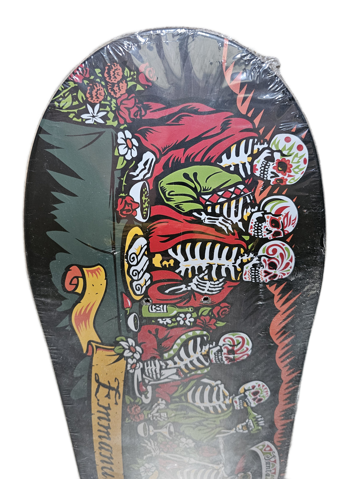 Santa Cruz Emmanuel Guzman "Dining With the Dead" Skateboard Deck - 8.27"
