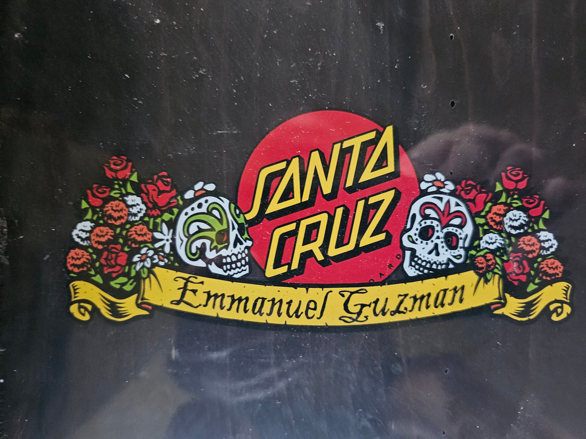 Santa Cruz Emmanuel Guzman "Dining With the Dead" Skateboard Deck - 8.27"