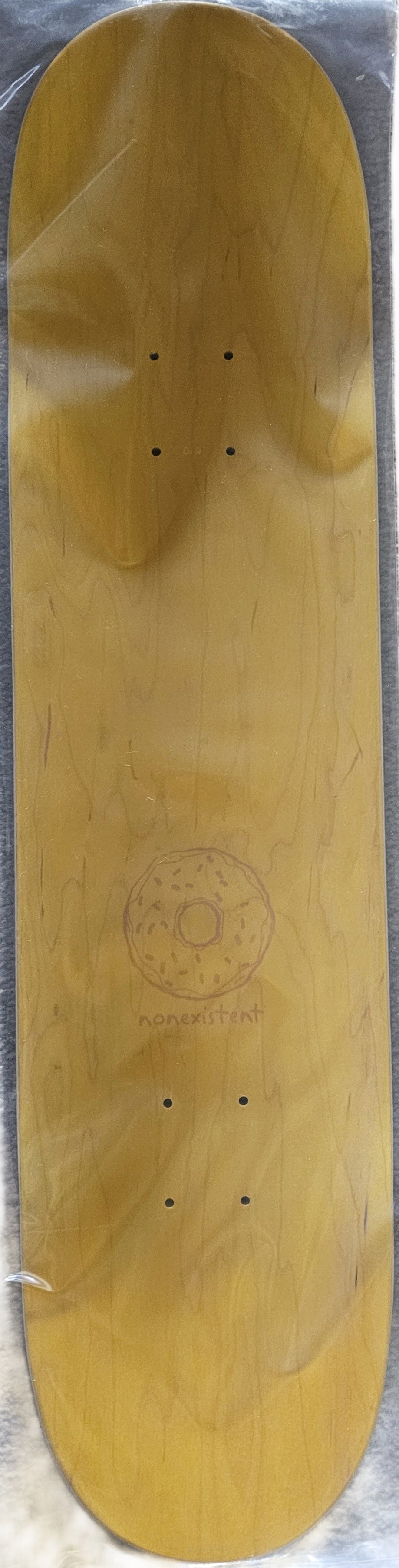 Nonexistent "Homer Hedge" Skateboard Deck - Green Woodgrain