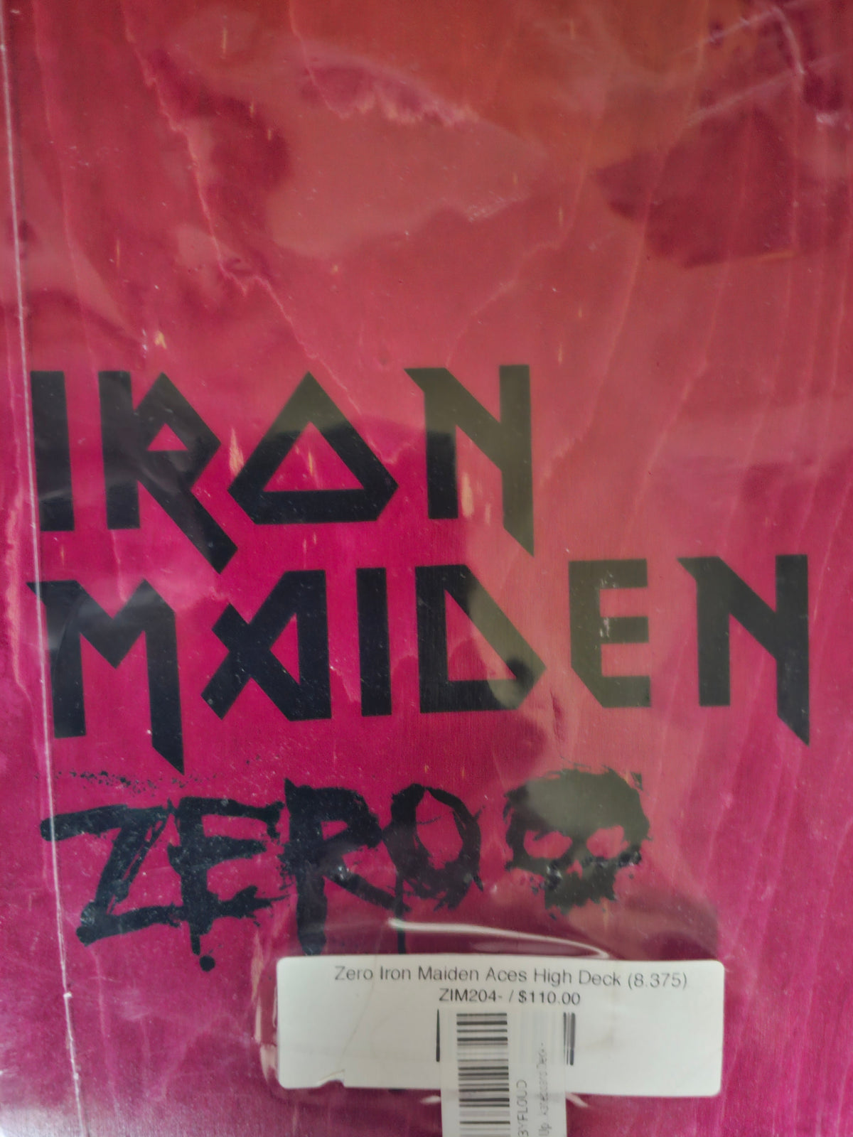 Zero × Iron Maiden "Aces High" Skateboard Deck - 8.375"