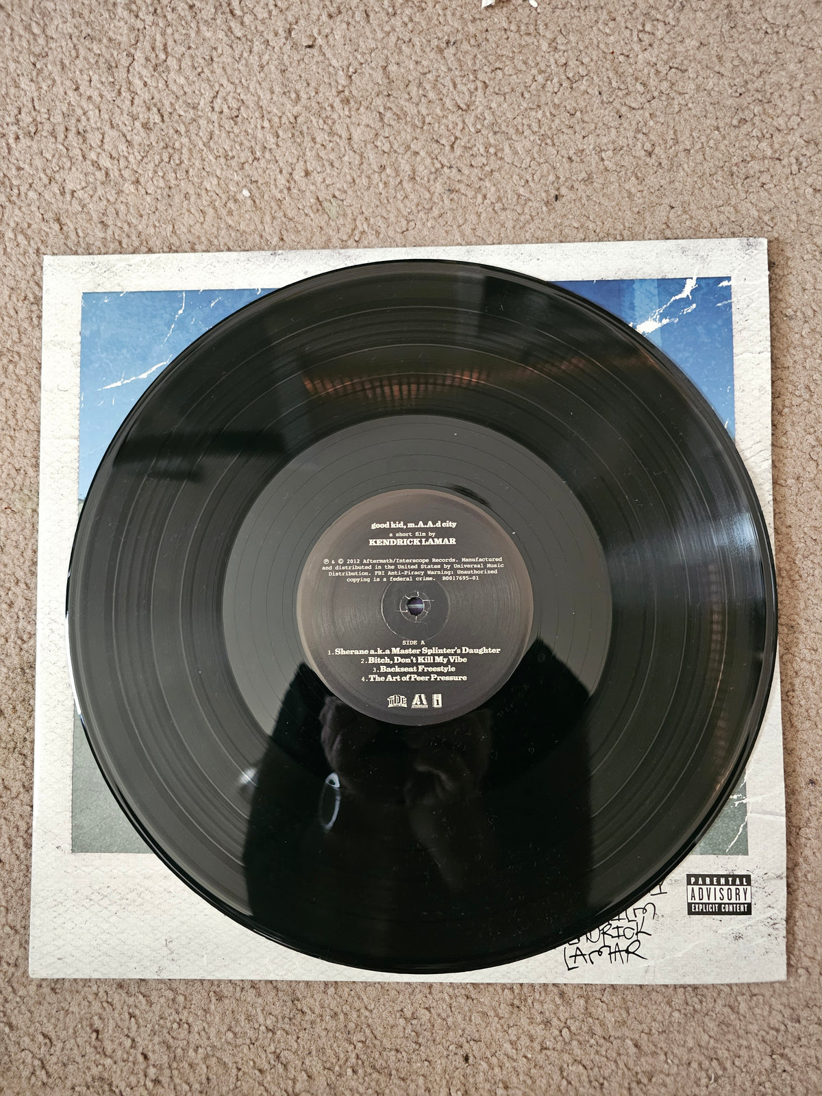 Kendrick Lamar "good kid, m.A.A.d city" 2xLP | Black Vinyl