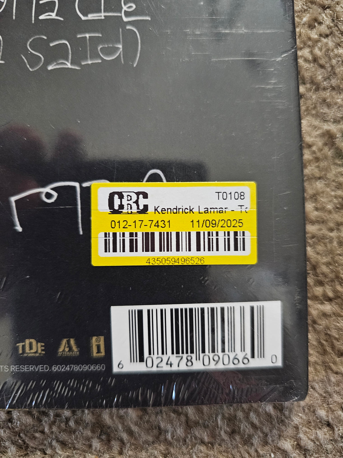Kendrick Lamar - To Pimp a Butterfly (2xLP, Graphite Vinyl, Target Exclusive) - Sealed