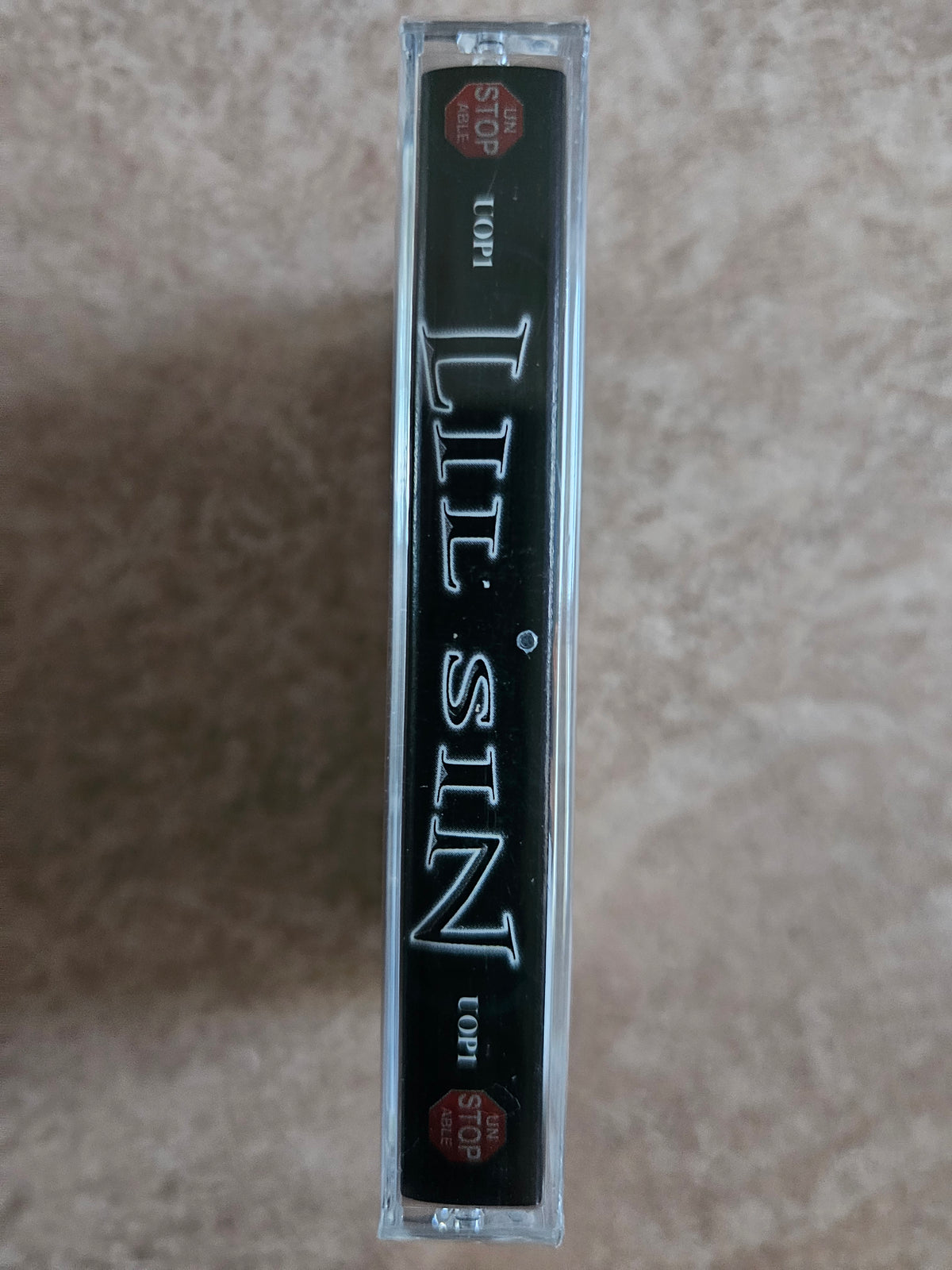 Lil Sin cassette case edge condition