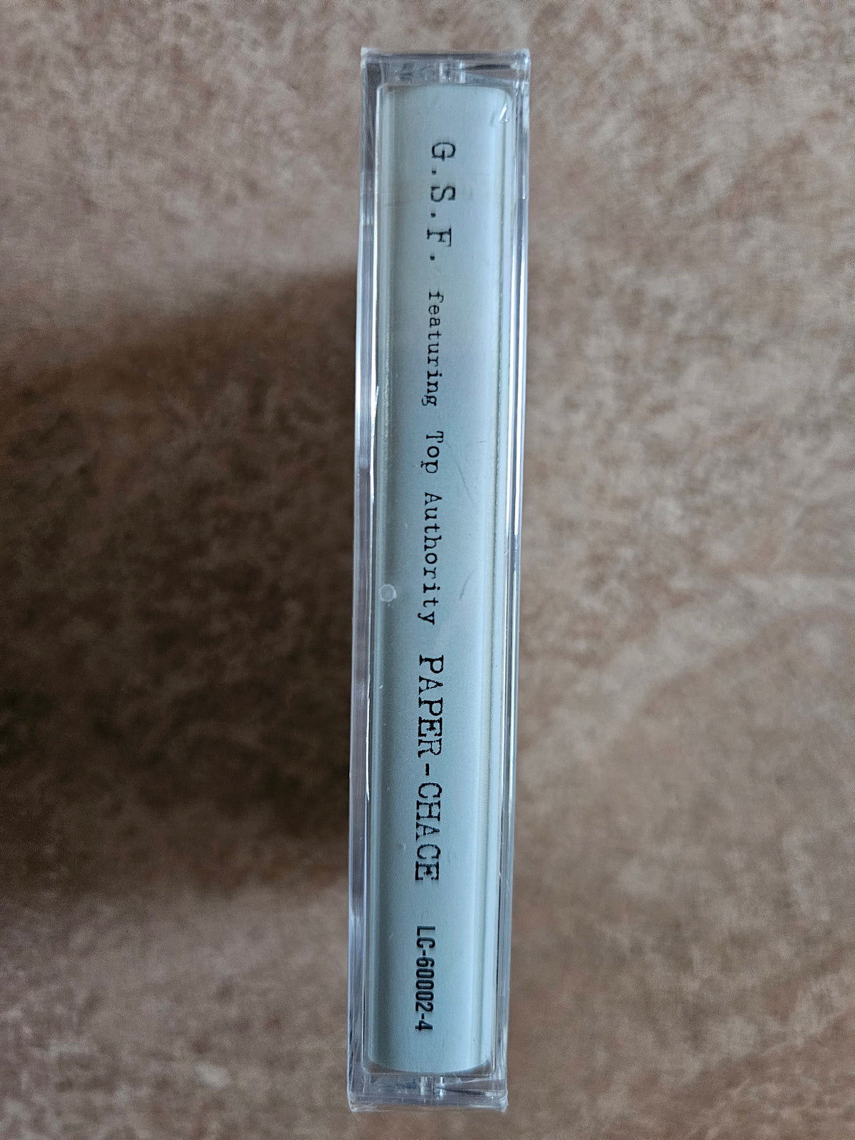 Paper Chace cassette case edge condition