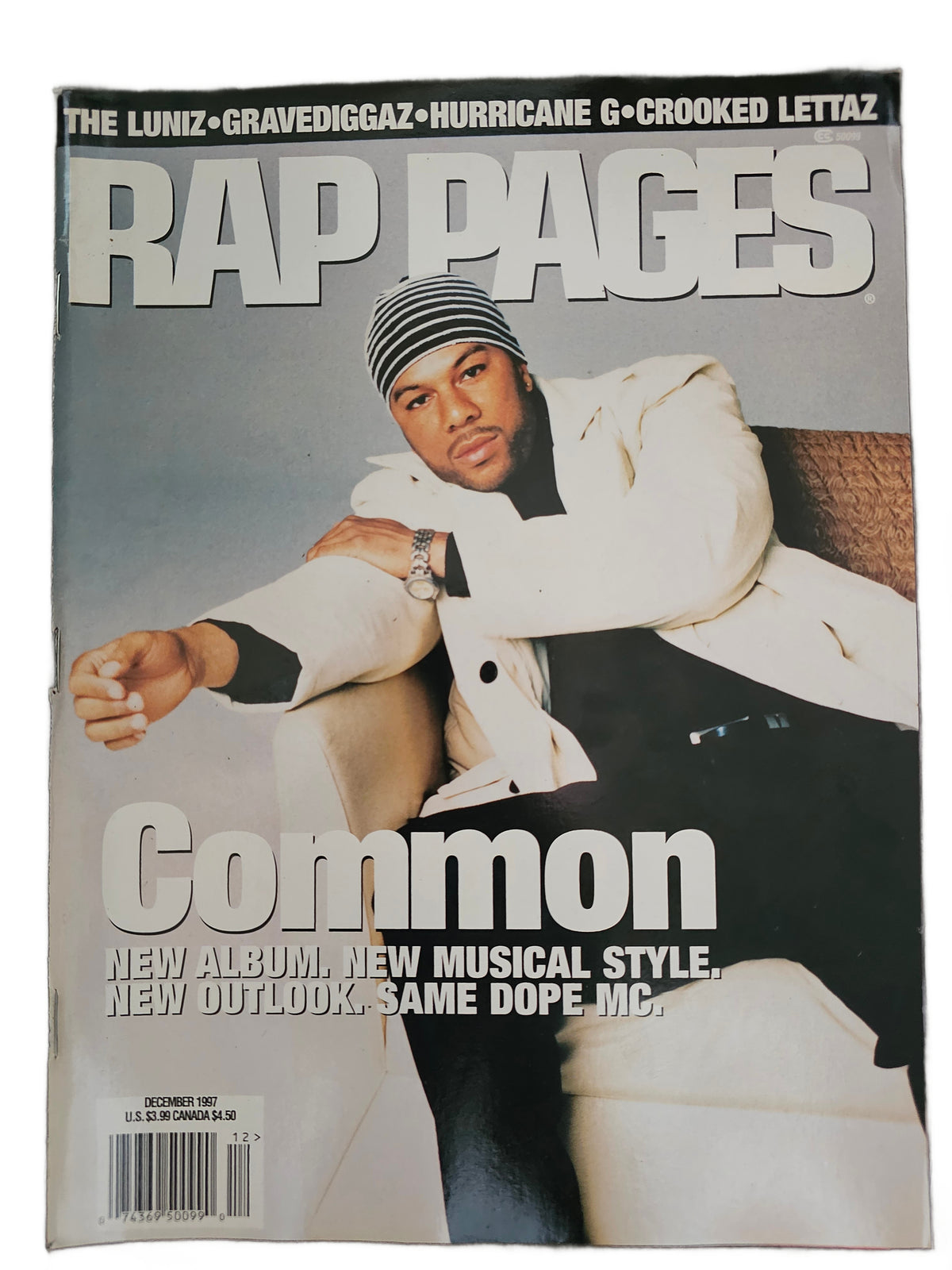 Alternate view of Common Rap Pages cover