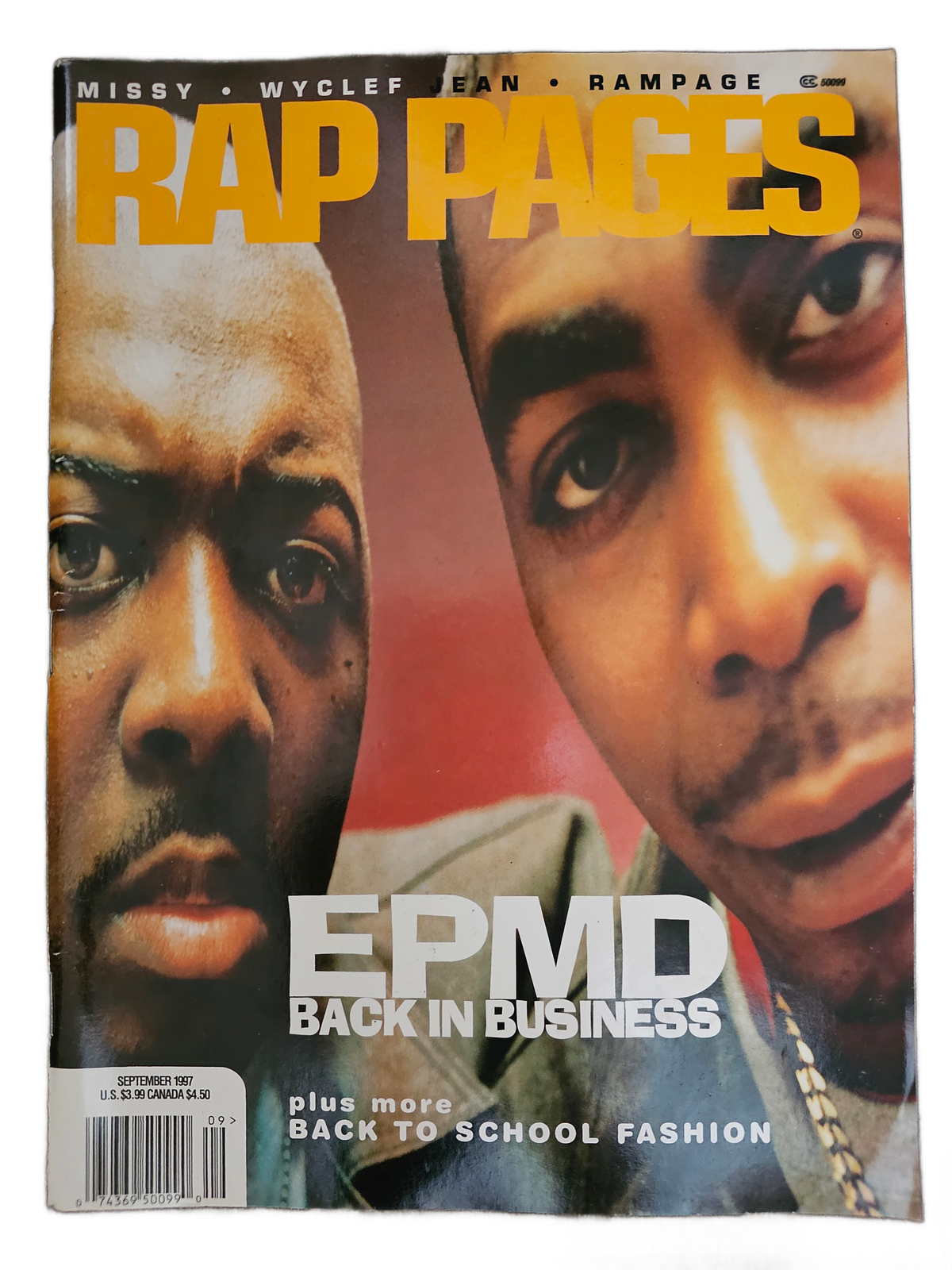 Rap Pages September 1997 EPMD Back in Business front cover