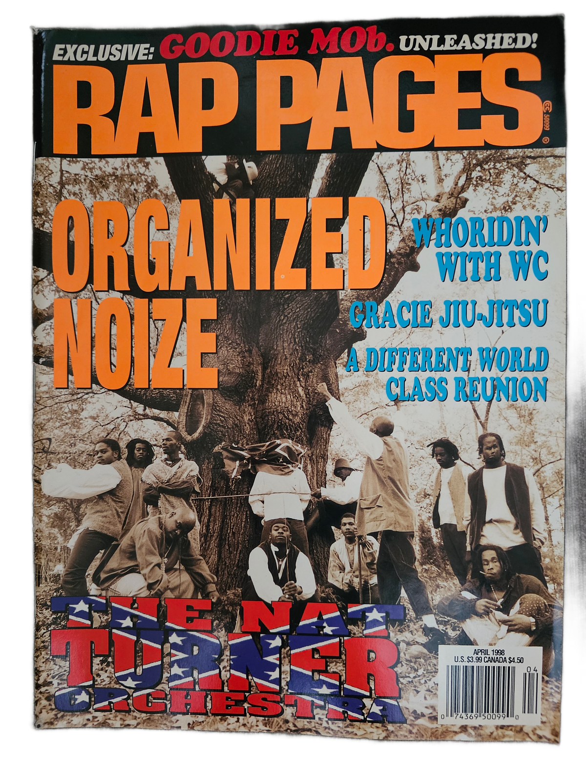 Rap Pages Magazine - April 1998 - Organized Noize Cover (Dungeon Family)
