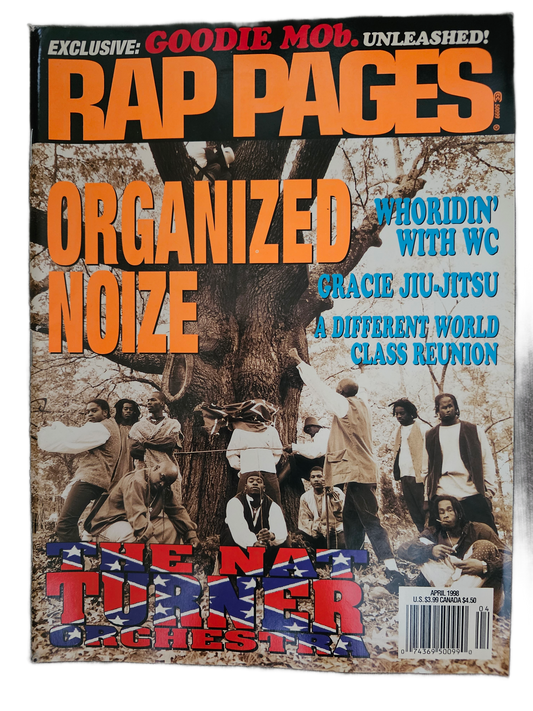 Rap Pages Magazine - April 1998 - Organized Noize Cover (Dungeon Family)