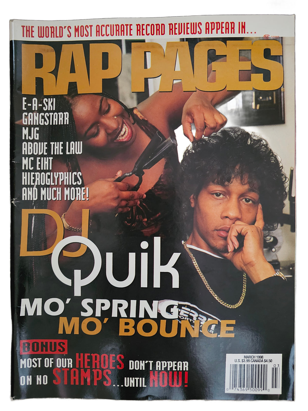 Alternate view of DJ Quik Mo Spring Mo Bounce cover