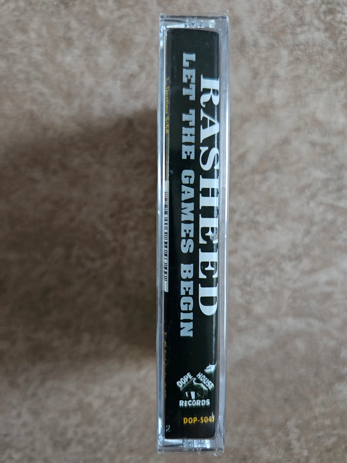 Rasheed Let the Games Begin cassette detail