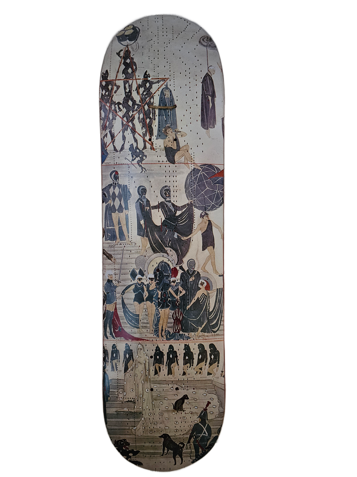 Girl × Marcel Dzama "Studio Series 002" Sean Malto Deck - 8.12"