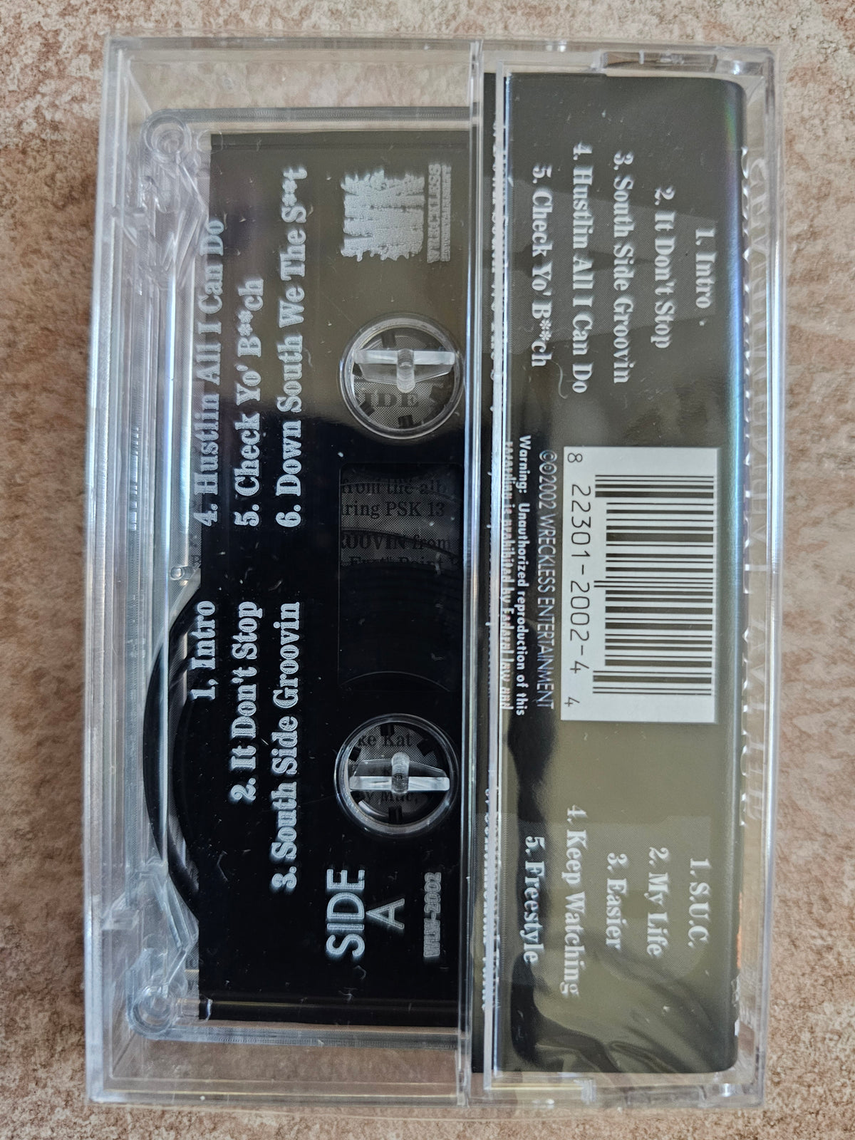 DJ Screw Sentimental Value cassette detail