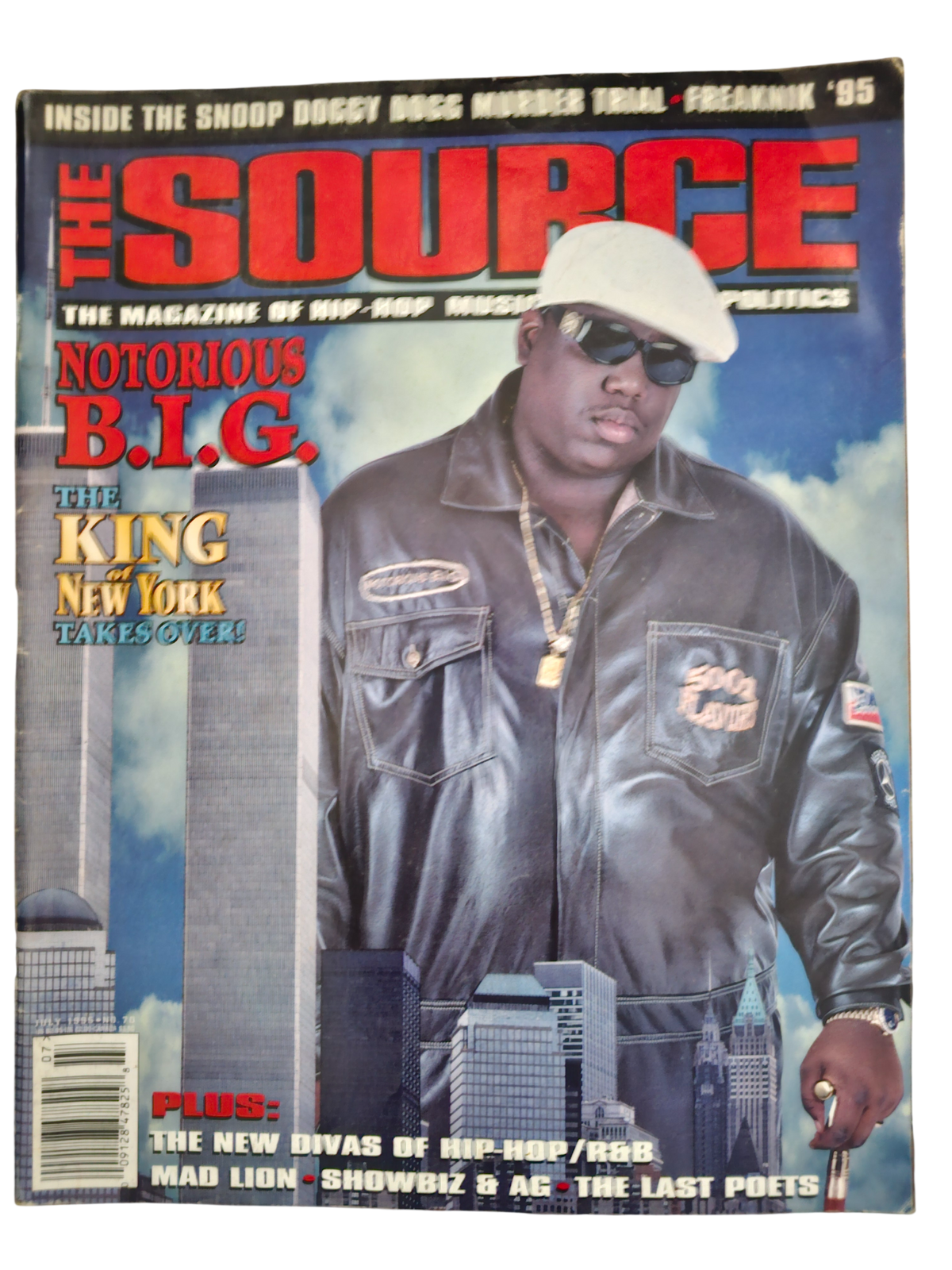 The Source July 1995 Notorious B.I.G. King of New York front cover