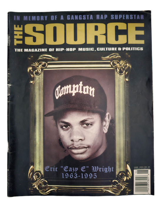 The Source June 1995 issue 69 Eazy-E memorial front cover