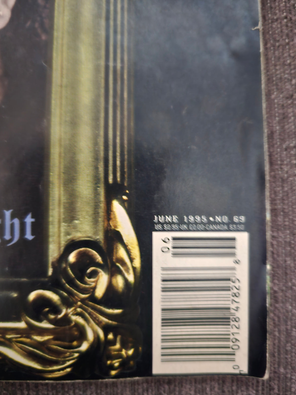 June 1995 issue 69 date and barcode detail