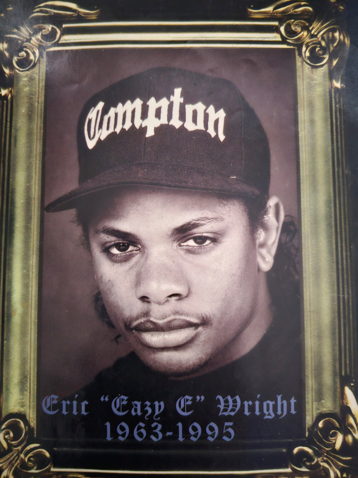 Eazy-E memorial portrait detail