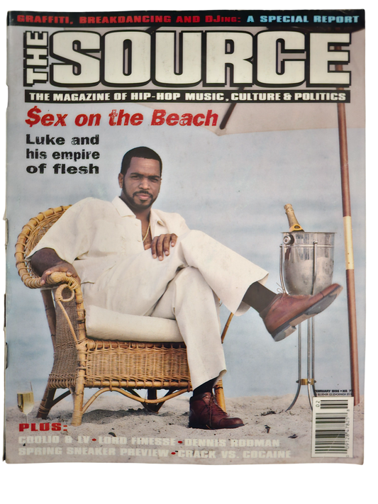 The Source February 1996 Luke front cover