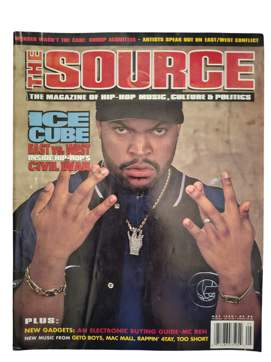 The Source May 1996 issue 80 Ice Cube front cover