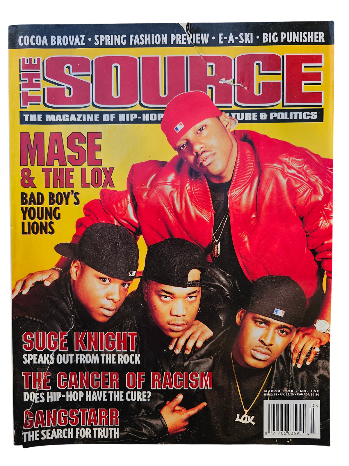 The Source Magazine - Issue #102 (March 1998) - Eminem Unsigned Hype / Ma$e & The LOX