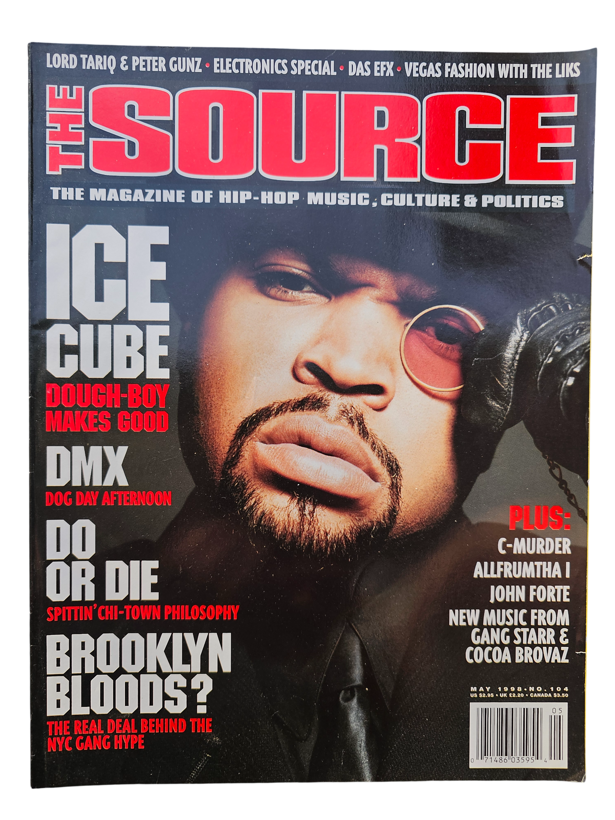 The Source Magazine - Issue #104 (May 1998) - Ice Cube Cover
