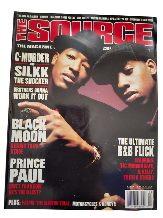 The Source April 1999 C-Murder and Silkk the Shocker front cover