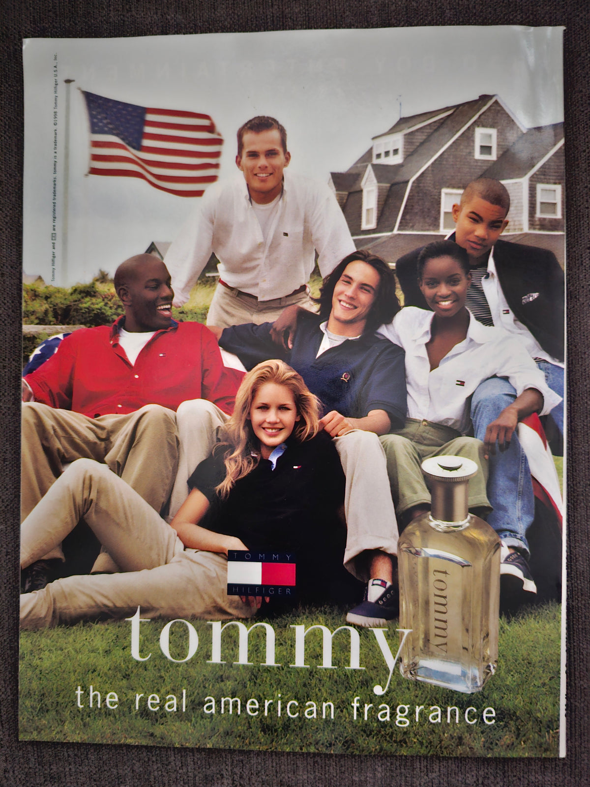 Tommy Hilfiger tommy fragrance back-cover advertisement