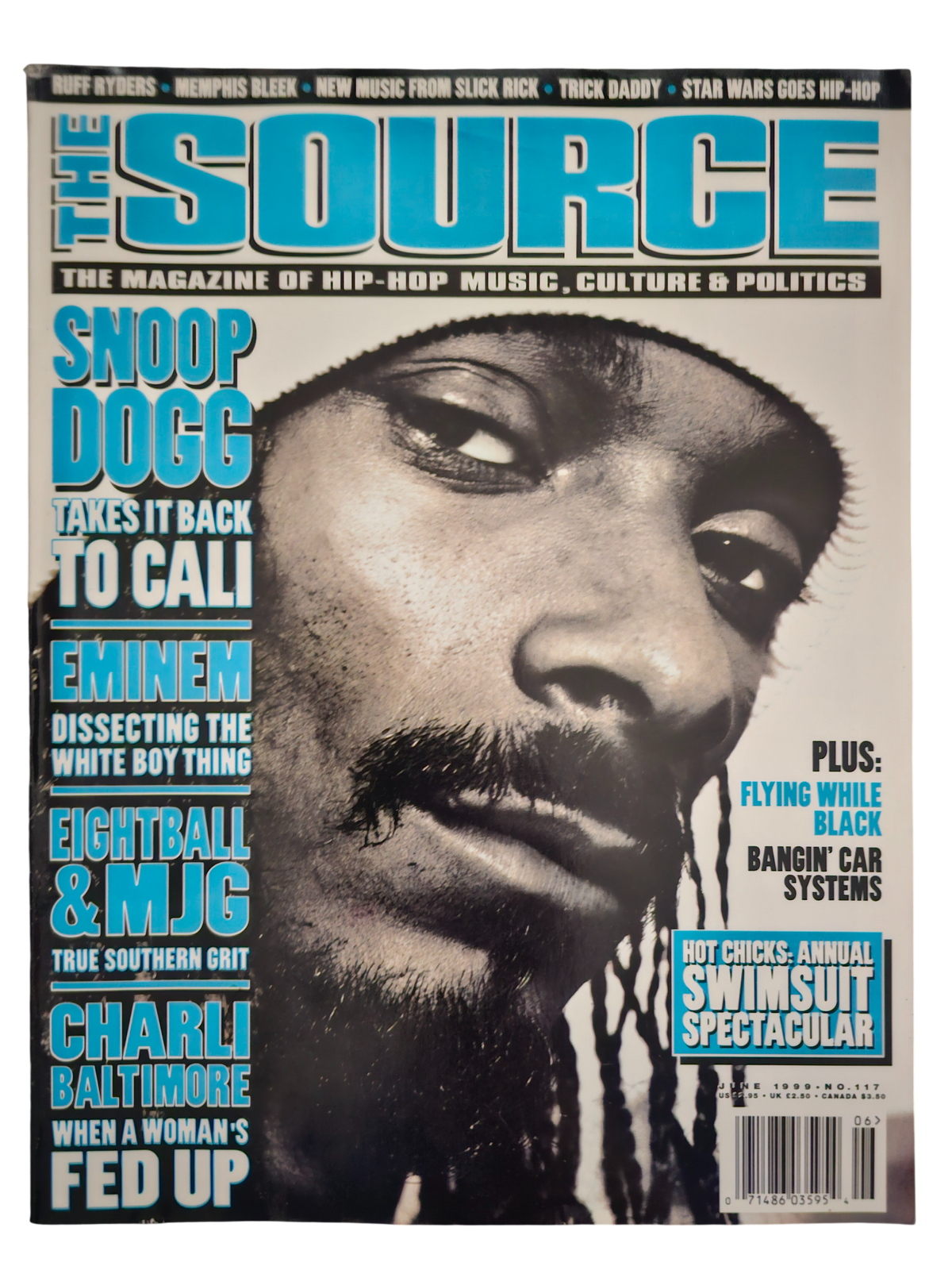 The Source June 1999 issue 117 Snoop Dogg front cover