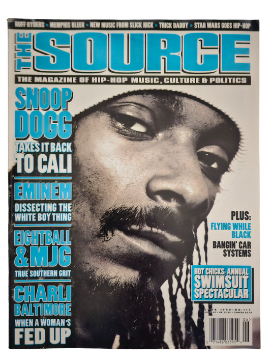 The Source June 1999 issue 117 Snoop Dogg front cover