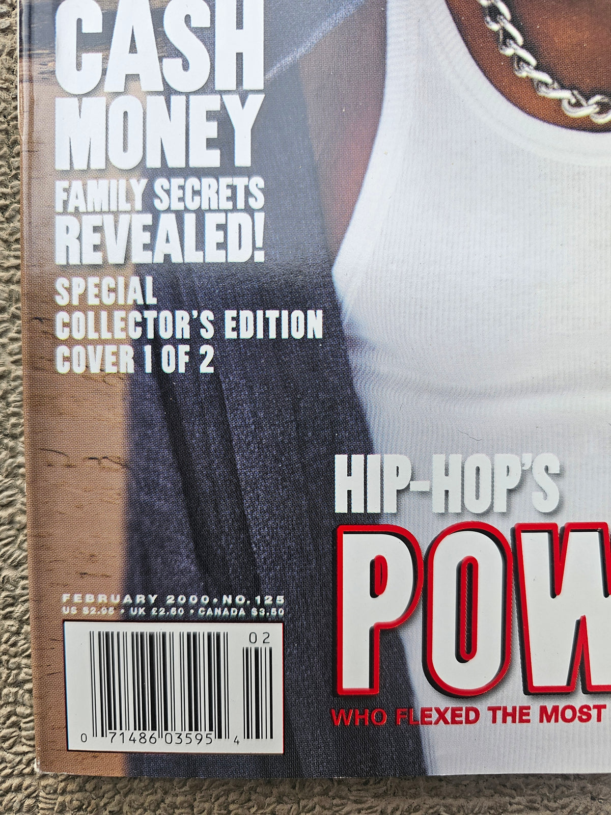 The Source February 2000 issue 125 spine view