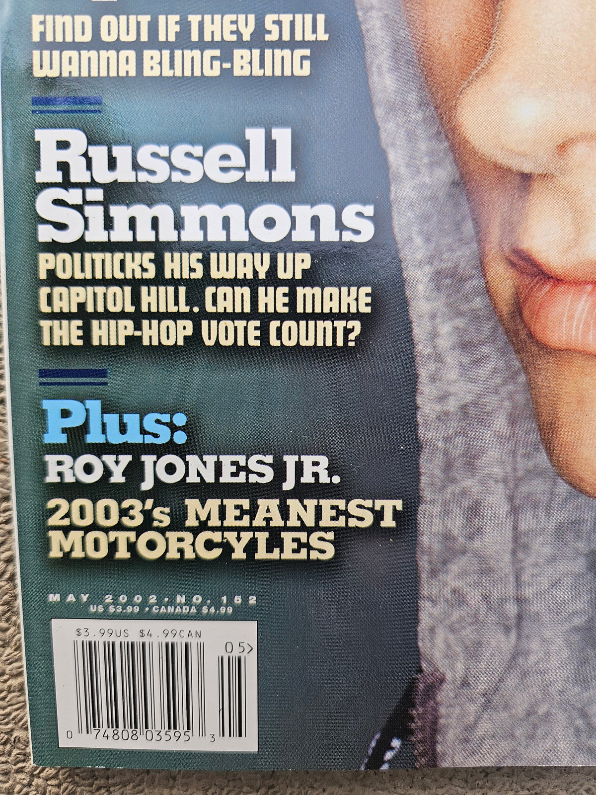 The Source May 2002 issue 152 spine view