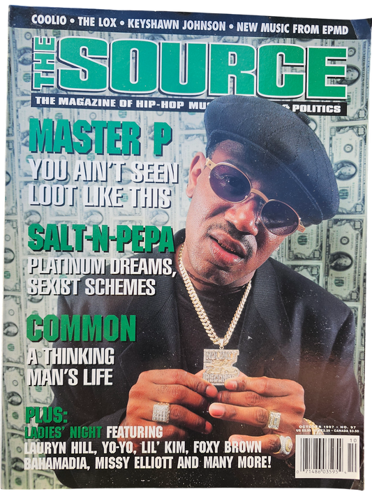 The Source Magazine - Issue #97 (October 1997) - Master P Cover
