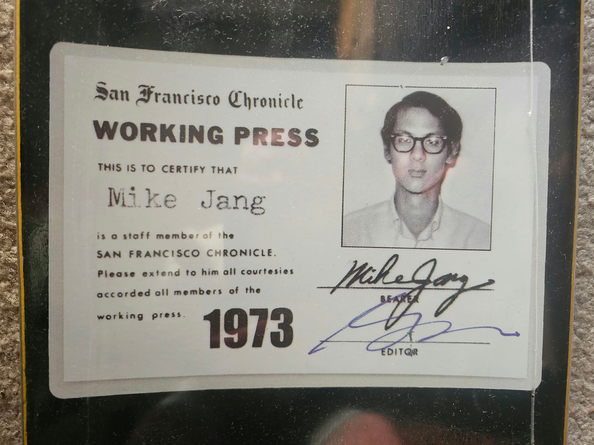 Close-up of Working Press graphic on deck reverse