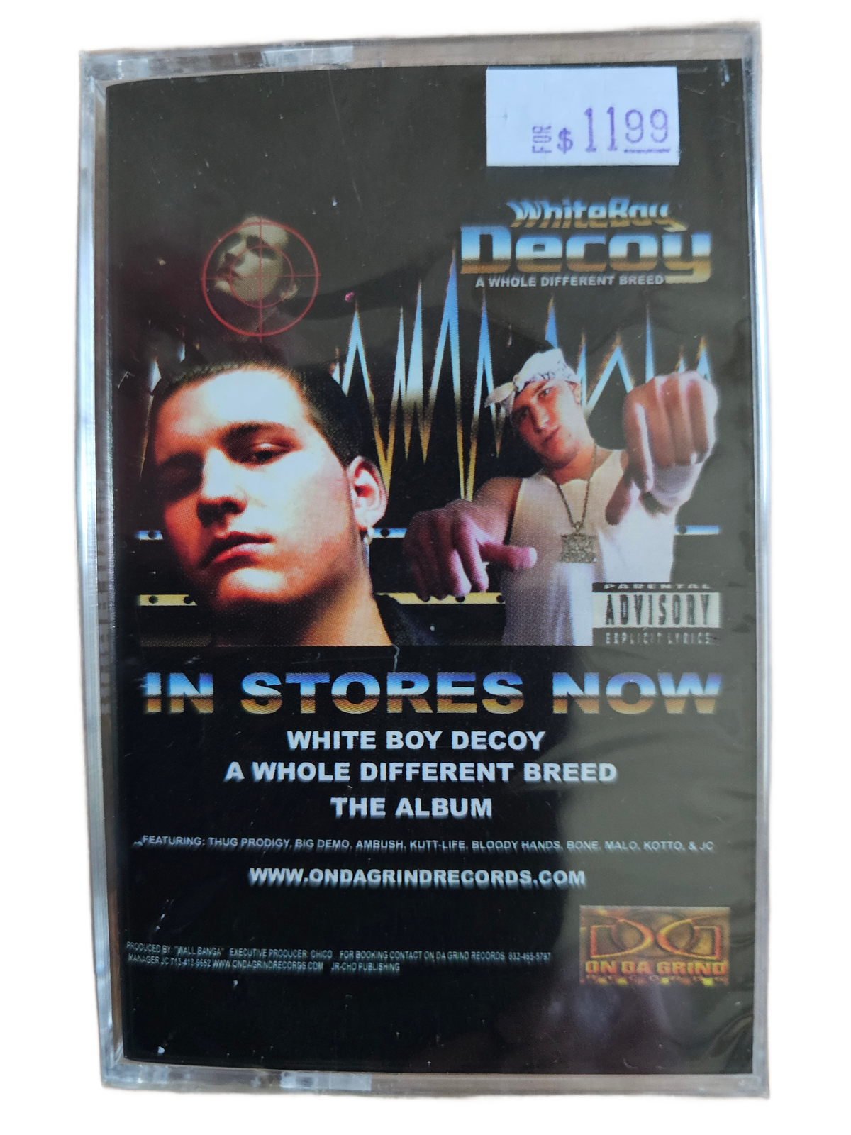 White Boy Decoy A Whole Different Breed isolated front cover
